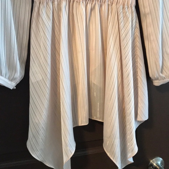 Bebe High-Low Top! Silky with Rhinestone Accents! - Picture 8 of 8